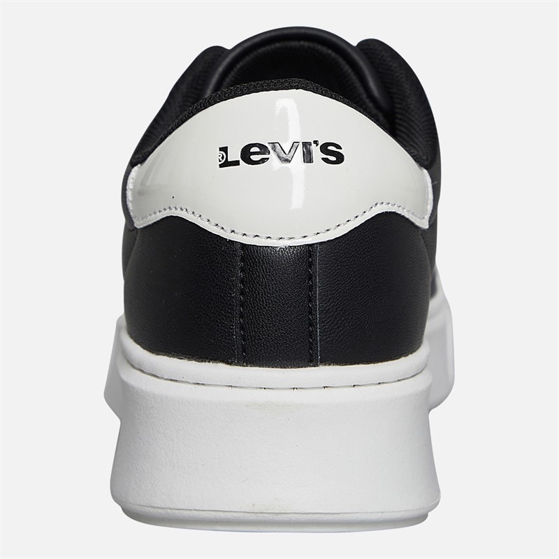 Levi's Kinderen Junior Amber Sneakers Zwart/Wit 0008 Black wit 0008 - Afbeelding 3