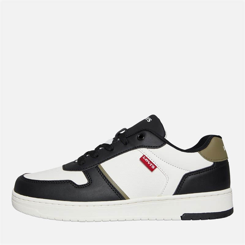 Levi's Junior Kick Sneakers Off White/Zwart 2933 Off wit Black 2933