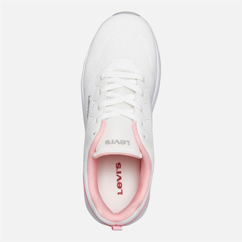 Levi's Junior Meisjes Hudson Sneakers Wit/Rose 2900 wit Rose 2900 - Afbeelding 4
