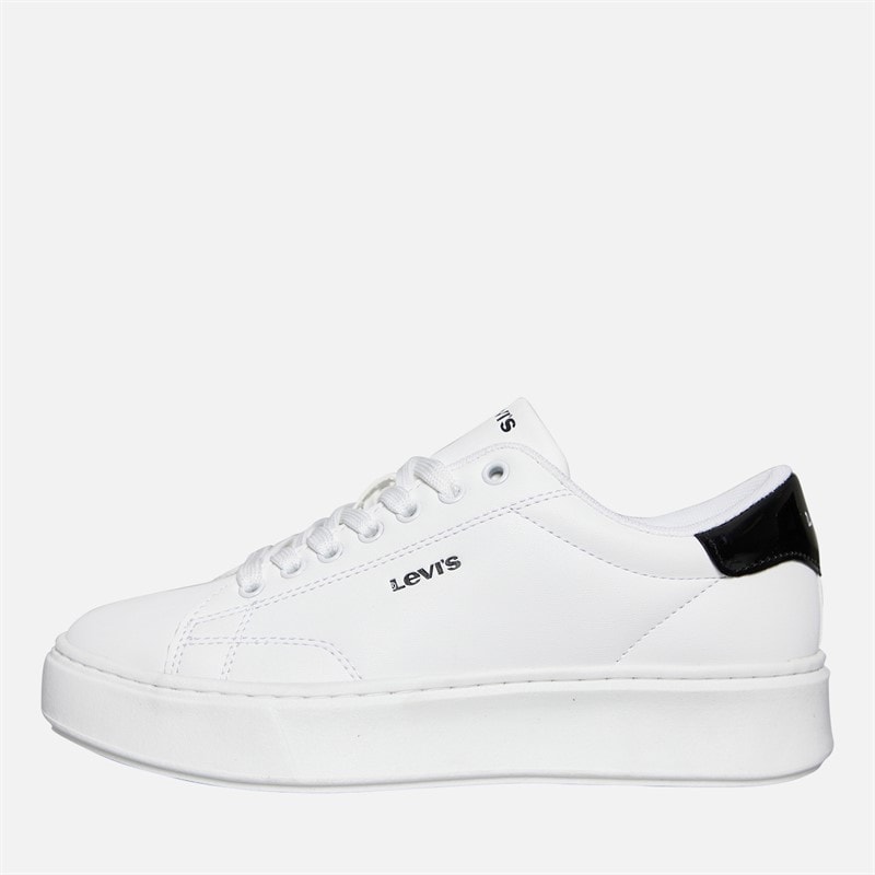 Levi's Junior Amber Sneakers Wit/Zwart 0062 wit Black 0062