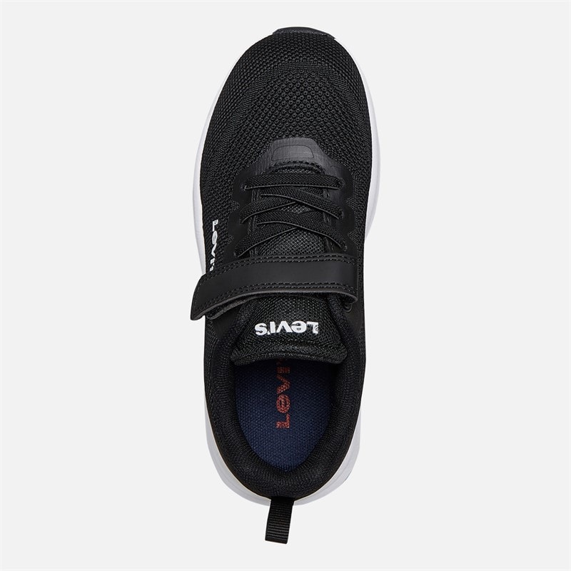 Levi's Kinderen Hudson Sneakers Black 0003 - Afbeelding 4