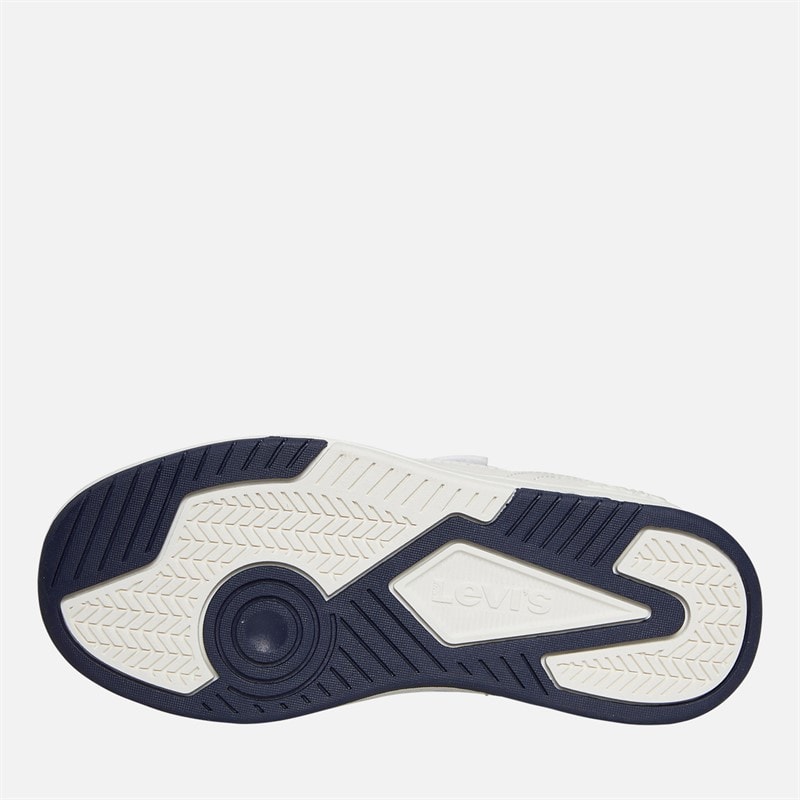 Levi's Kinderen John Sneakers Off White/Marine 3130 Off wit Navy 3130 - Afbeelding 2