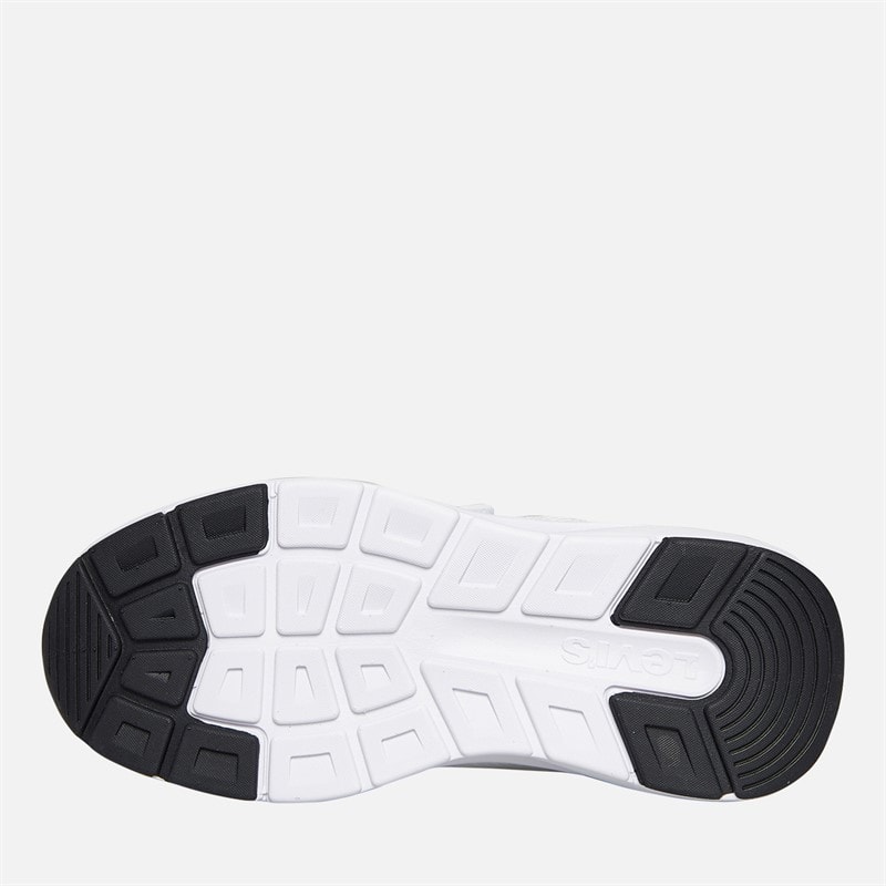 Levi's Kinderen Hudson Sneakers Wit/Zwart/Rood 0239 wit Black Red 0239 - Afbeelding 2