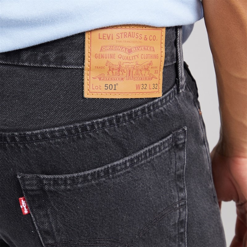 Levi's Heren 501 Levis Original Jeans Crash Courses - Afbeelding 3