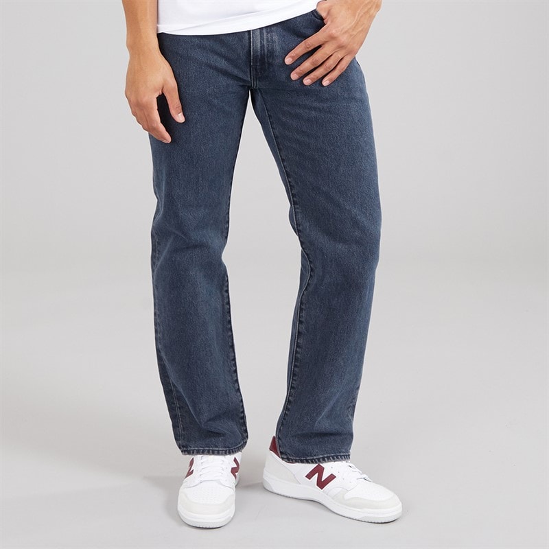 Levi's Heren 555 Relaxed Straight Jeans The Midnight Blues Show