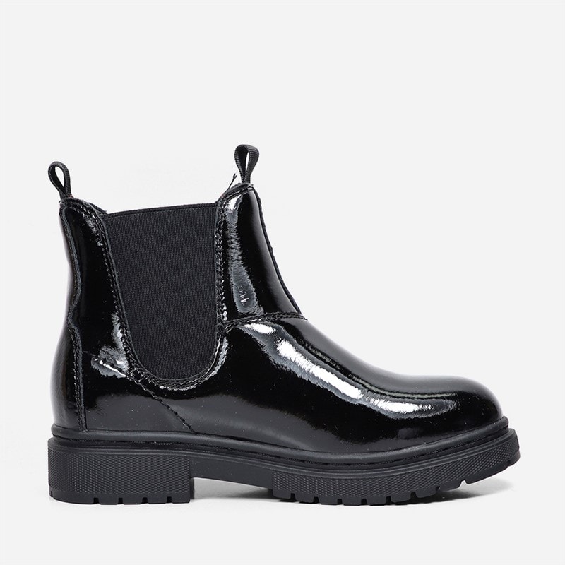 Levi's Bottes Oliver Fille Black Shiny 2459 - Image 3