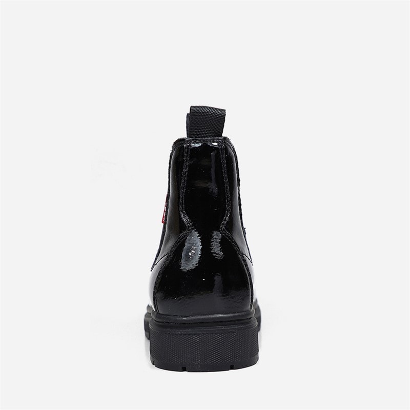 Levi's Bottes Oliver Fille Black Shiny 2459 - Image 4