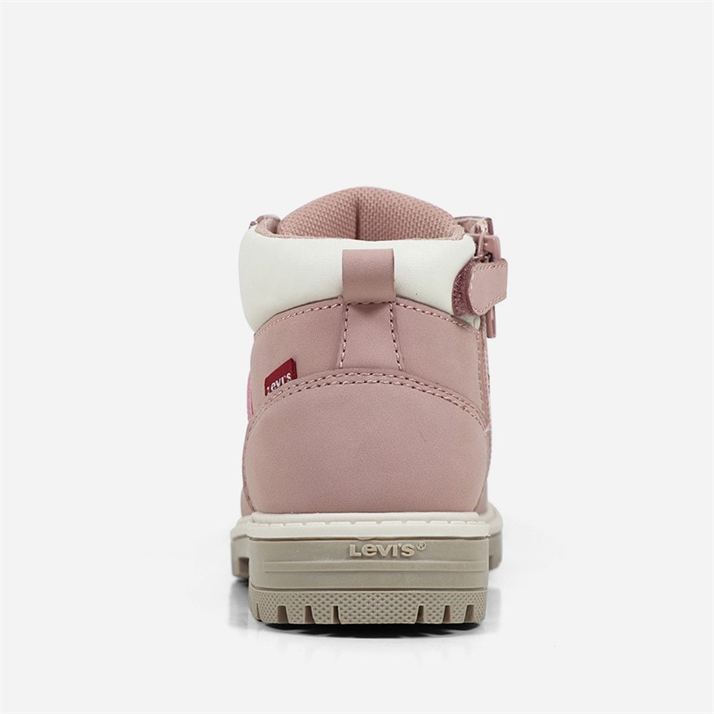 Levi's Mädchen Kleinkind Jax Plus Mini Stiefel Pink Ecru 4649 - Bild 4