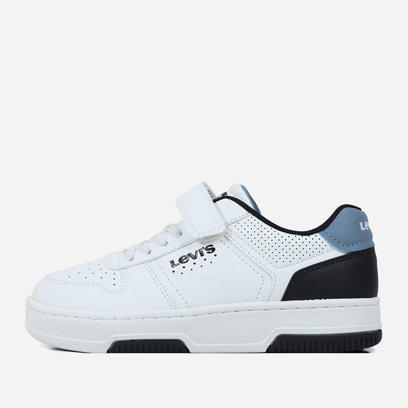 Levi's Baskets Maverick Enfant White Black Blue 0956 - Image 1