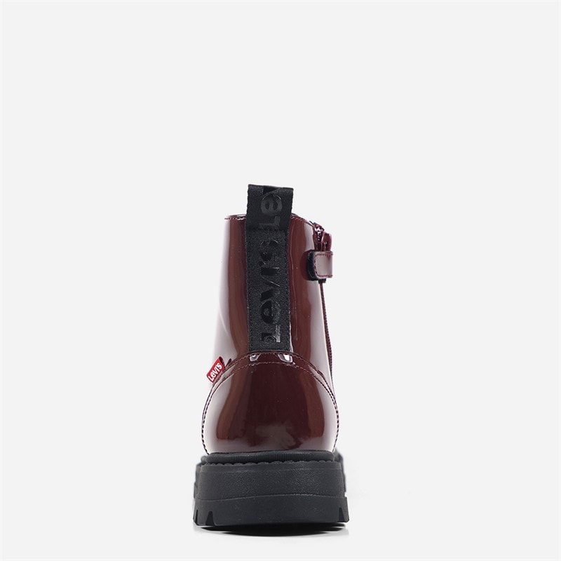 Levi's Junior Pasadena Refresh Stiefel Maroon 1347 - Bild 4