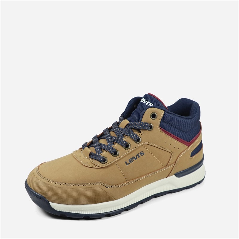 Levi's Baskets Junior Sierra Camel/Bleu Marine 1506 - Image 2