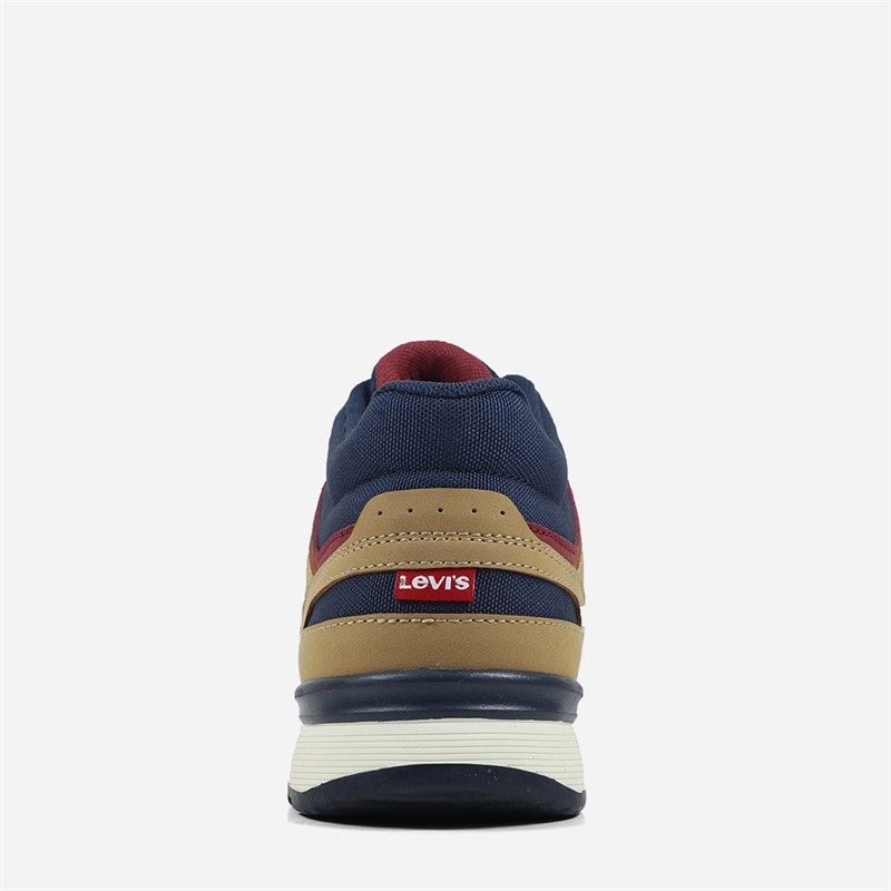 Levi's Baskets Junior Sierra Camel/Bleu Marine 1506 - Image 4