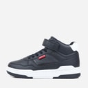 Levi's Kinder John Se Mid Sneaker Black White 0008