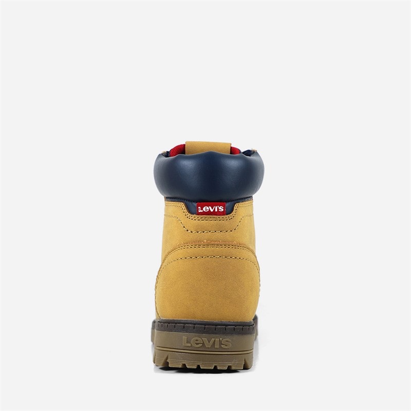 Levi's Bottes Junior Forrest Nova Camel/Bleu Marine 1506 - Image 4
