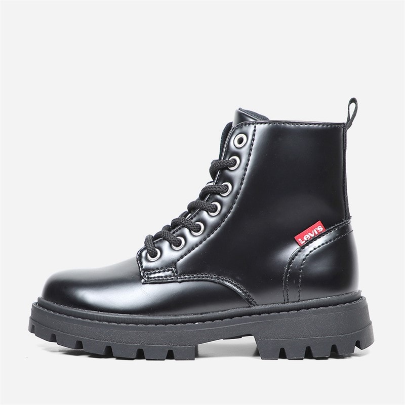 Levi's Bottes Junior Pasadena Refresh Black Shiny 2459