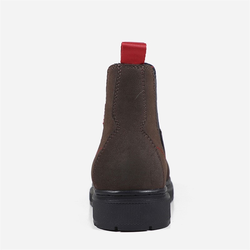 Levi's Oliver buty dla dziewczynki kolor Brown 0012 – zdjęcie  4