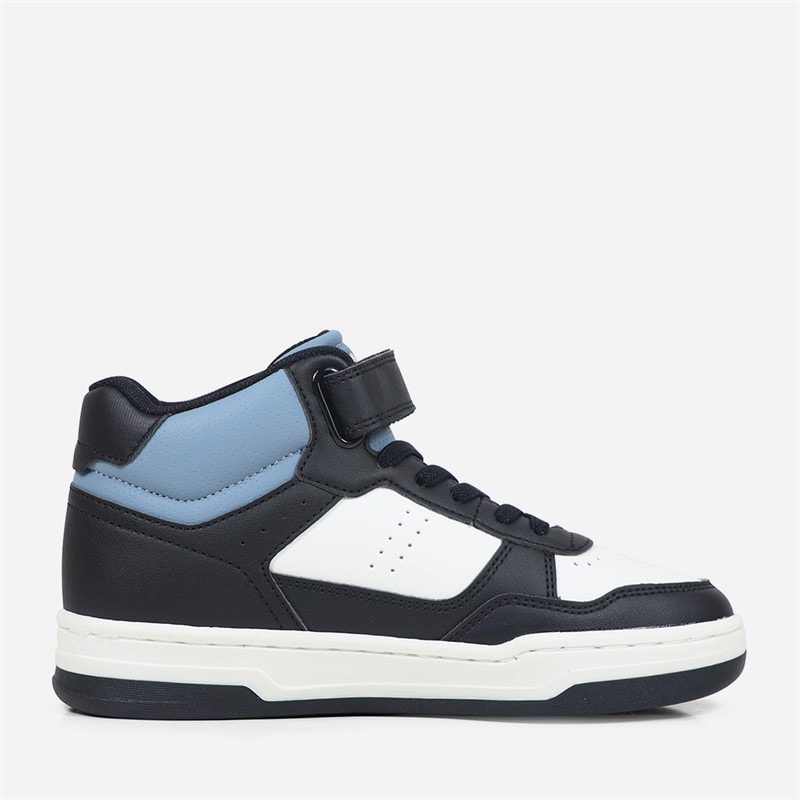 Levi's Kinder John Se Mid Sneaker Black Off White 0600 - Bild 3