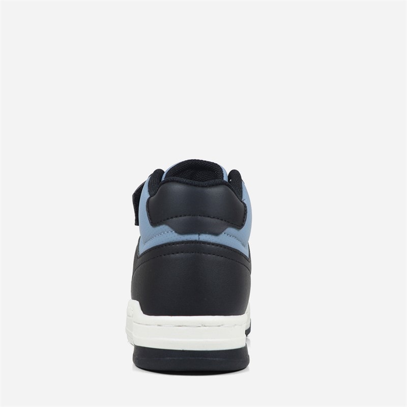 Levi's Kinder John Se Mid Sneaker Black Off White 0600 - Bild 4