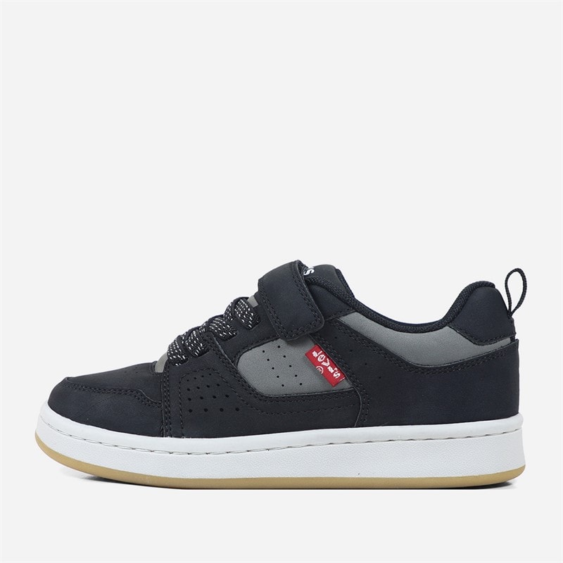 Levi's Sneakersy Park Avenue dla dzieci kolor czarno-szare 0370 – zdjęcie  1