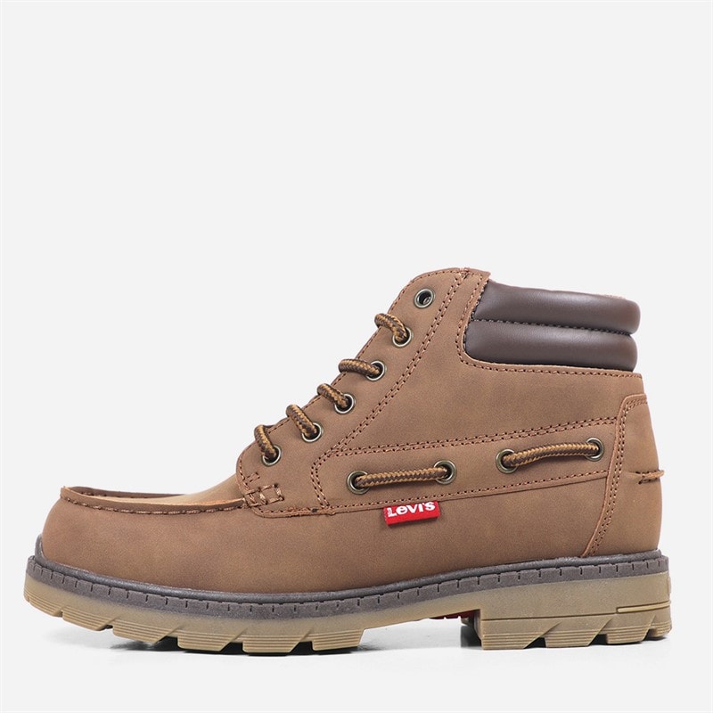 Levi's Kinderen Eureka Mid Laarzen Cognac 0241 - Afbeelding 1