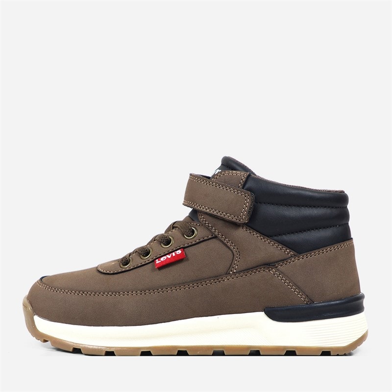 Levi's Ascot sneakersy ciemnobrązowe 0018 dla dziecka kolor Dk Brown 0018 – zdjęcie  1