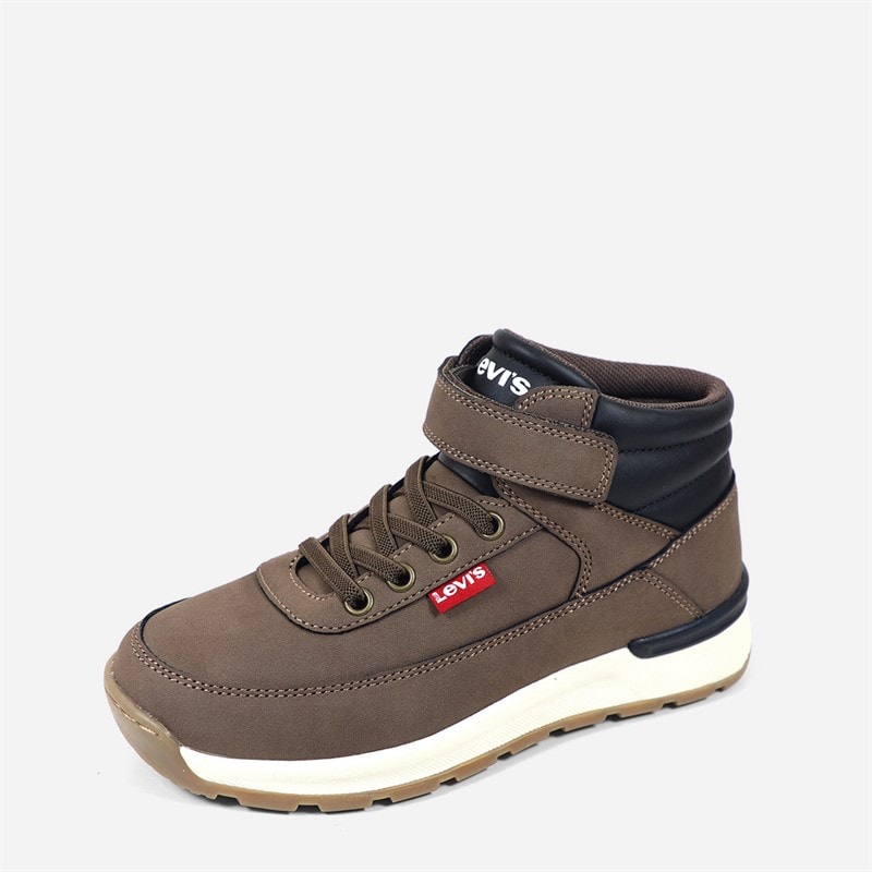 Levi's Ascot sneakersy ciemnobrązowe 0018 dla dziecka kolor Dk Brown 0018 – zdjęcie  2