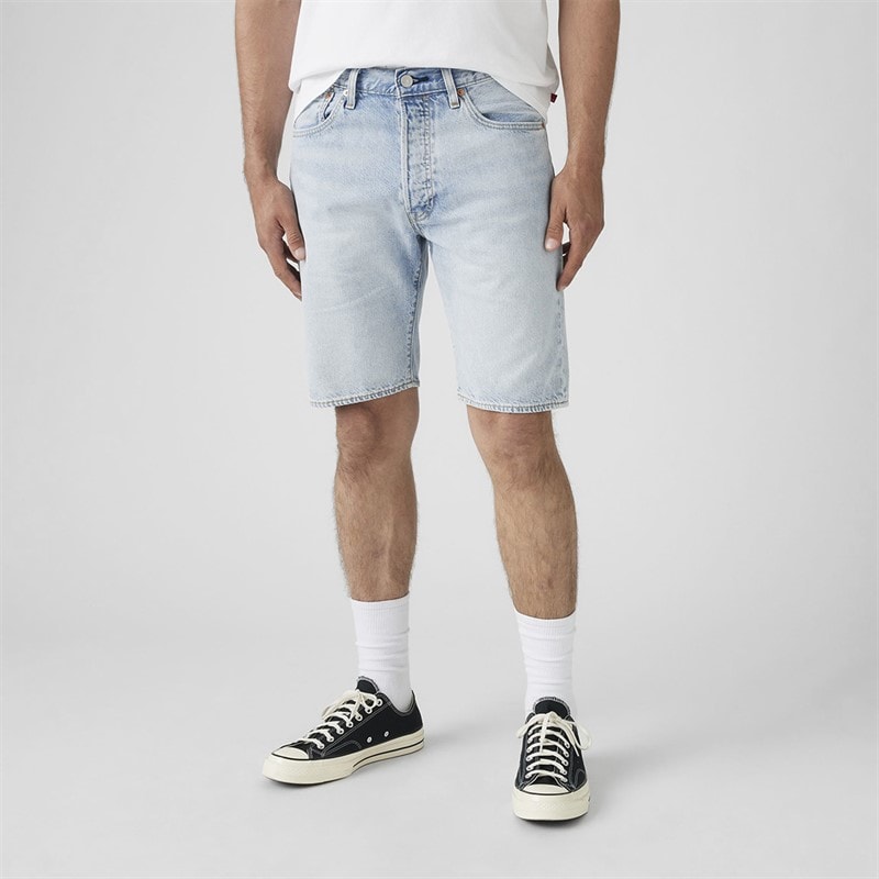 Levi's Spodenki 501 Original dla niego kolor Jasna nić – zdjęcie  1