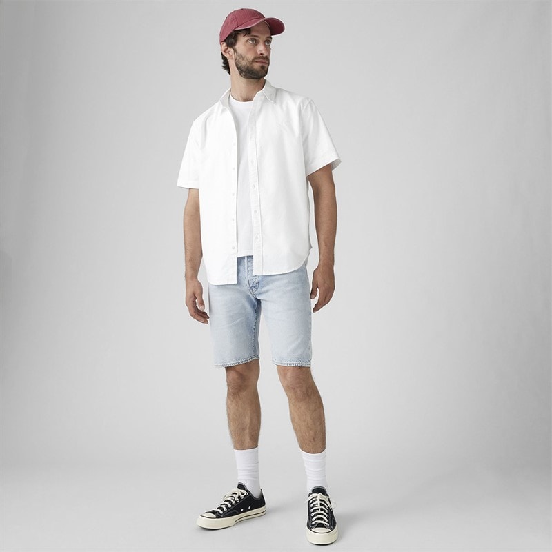 Levi's Spodenki 501 Original dla niego kolor Jasna nić – zdjęcie  4