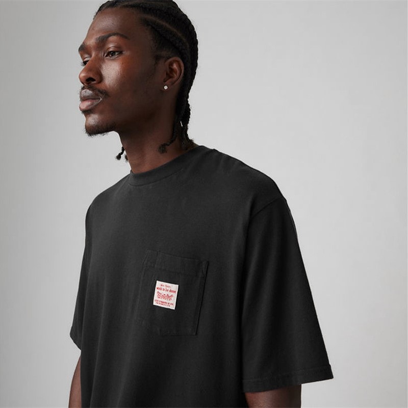 Levi's T-shirt de travail Homme Météorite - Image 3