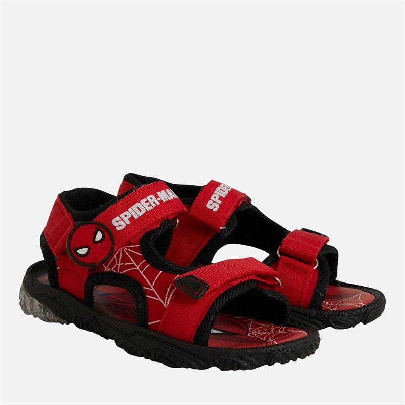 Spiderman Jongens Infant Light Up Sandalen Meerkleurig - Afbeelding 1