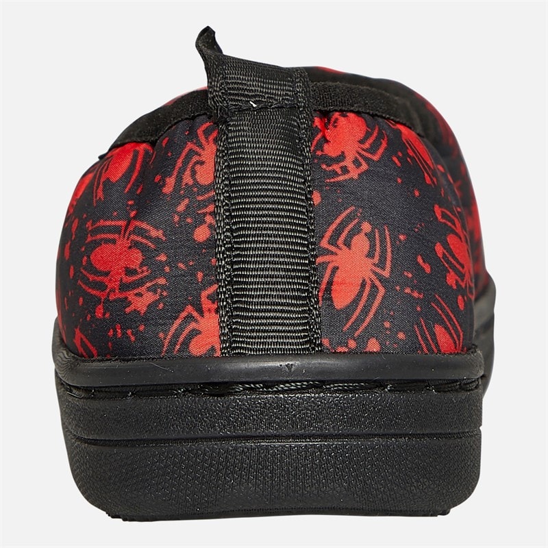 Spiderman Jongens RS Lichtgevende Pantoffels Zwart / Rood - Afbeelding 4