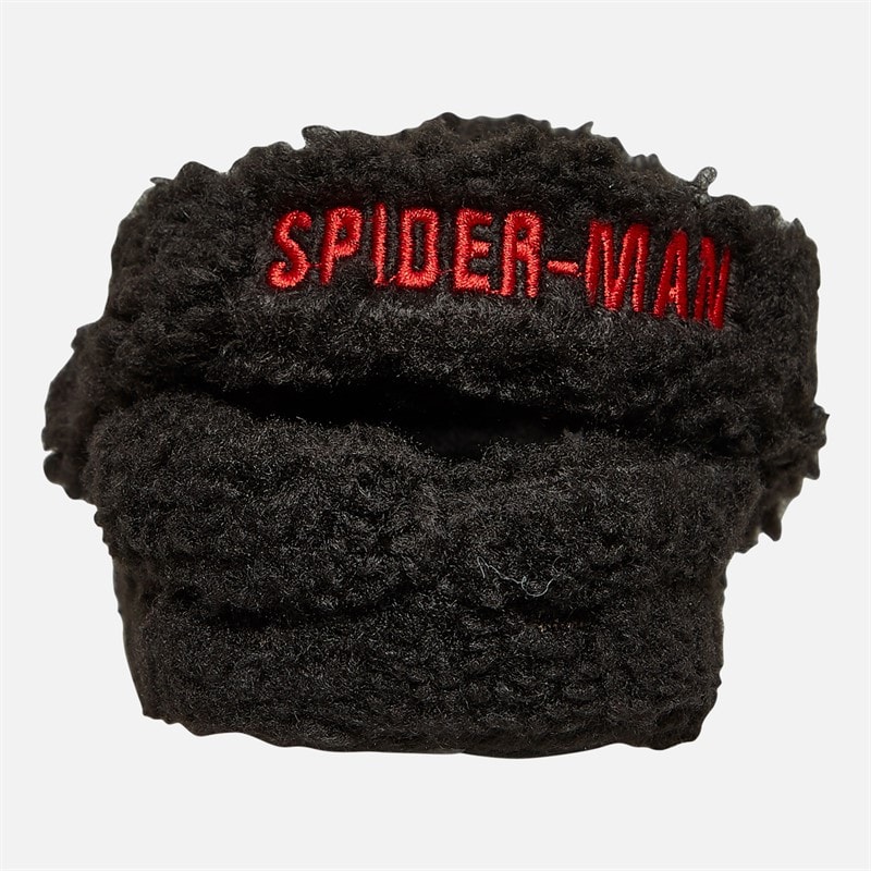 Spiderman Junge Telford Borg Hausschuhe Schwarz / Rot - Bild 4