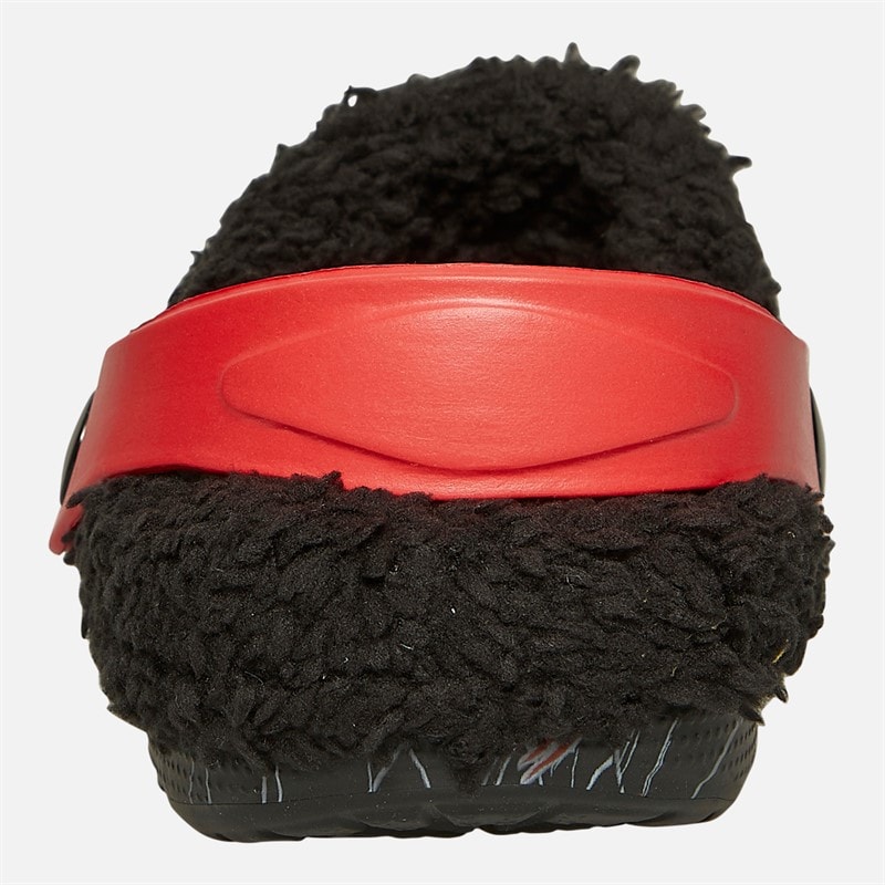 Spiderman Baby Junge Ny Pelz Gefüttert Clogs Schwarz / Rot - Bild 4