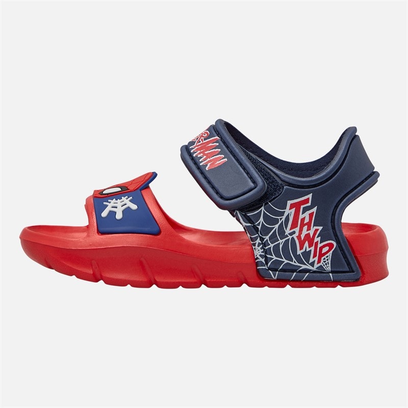 Spiderman Säugling Junge Knöchel Riemen Sandalen Rot - Bild 2
