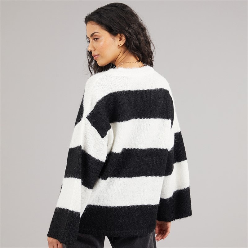 Noisy May Dames Sutton Oversized Gebreide Trui Eggnog - Afbeelding 2