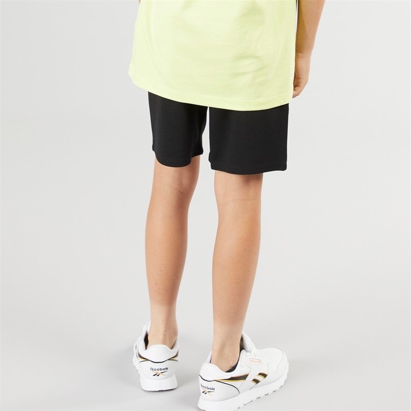 Lyle And Scott Jongens Fly Fleece Shorts Z865 Jet Zwart - Afbeelding 2