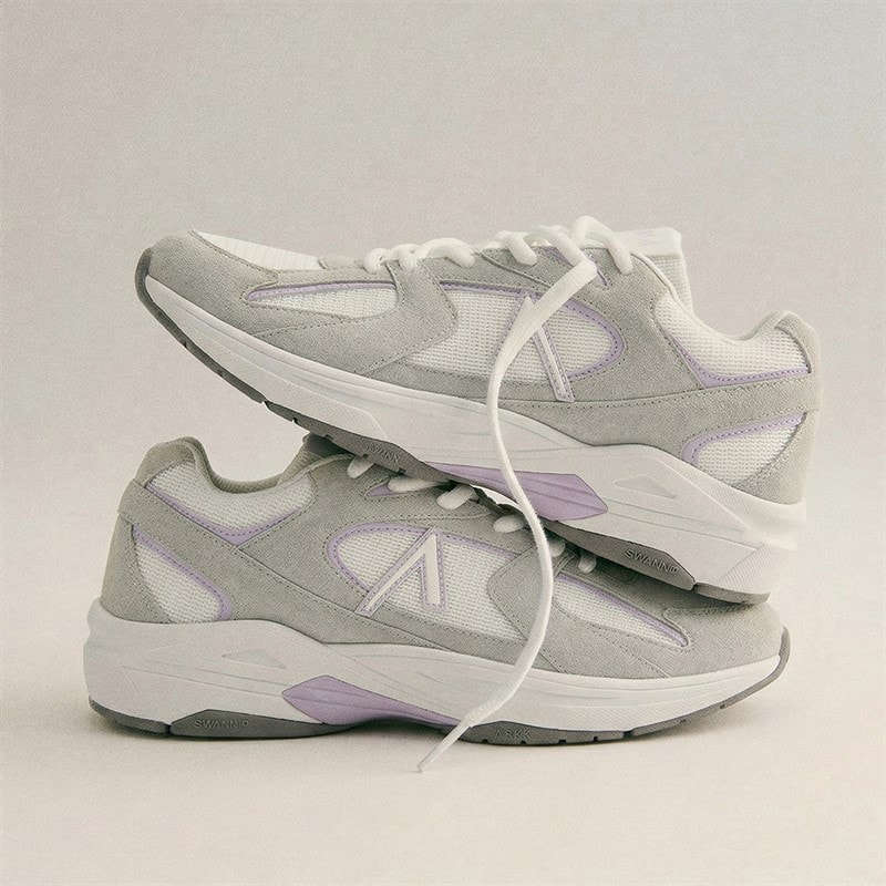 ARKK Copenhagen Eral Sneakers Lichtgrijs/Lila Light Grey Lilac - Afbeelding 5