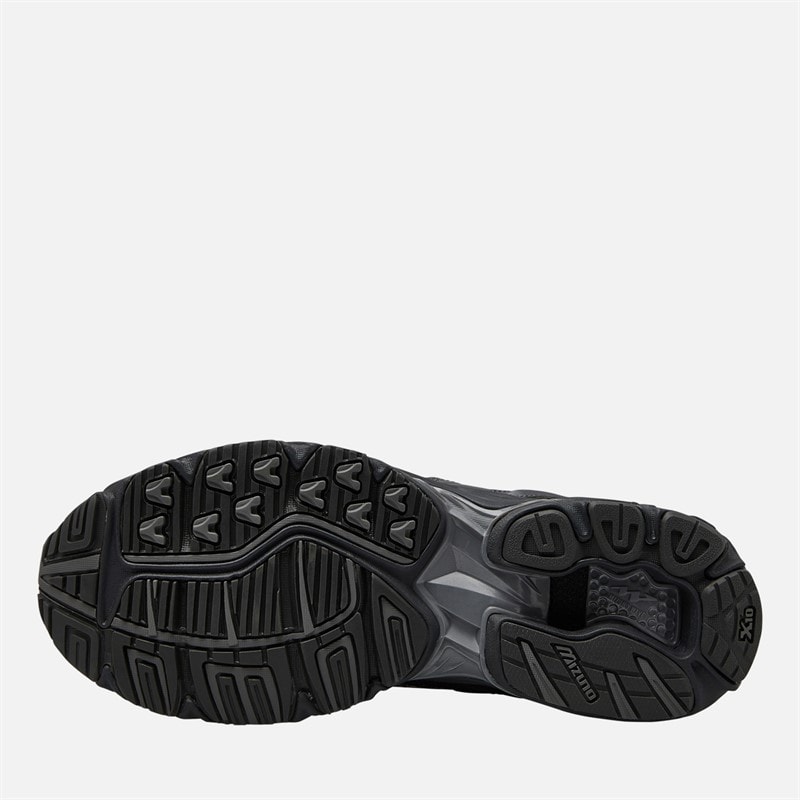 Mizuno Wave Rider 10 Sneakers Black Sand/Black Sand/Metallic Gray - Afbeelding 2