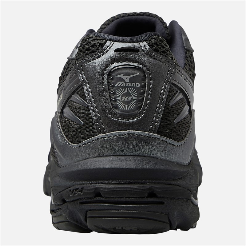 Mizuno Wave Rider 10 Sneakers Black Sand/Black Sand/Metallic Gray - Afbeelding 3