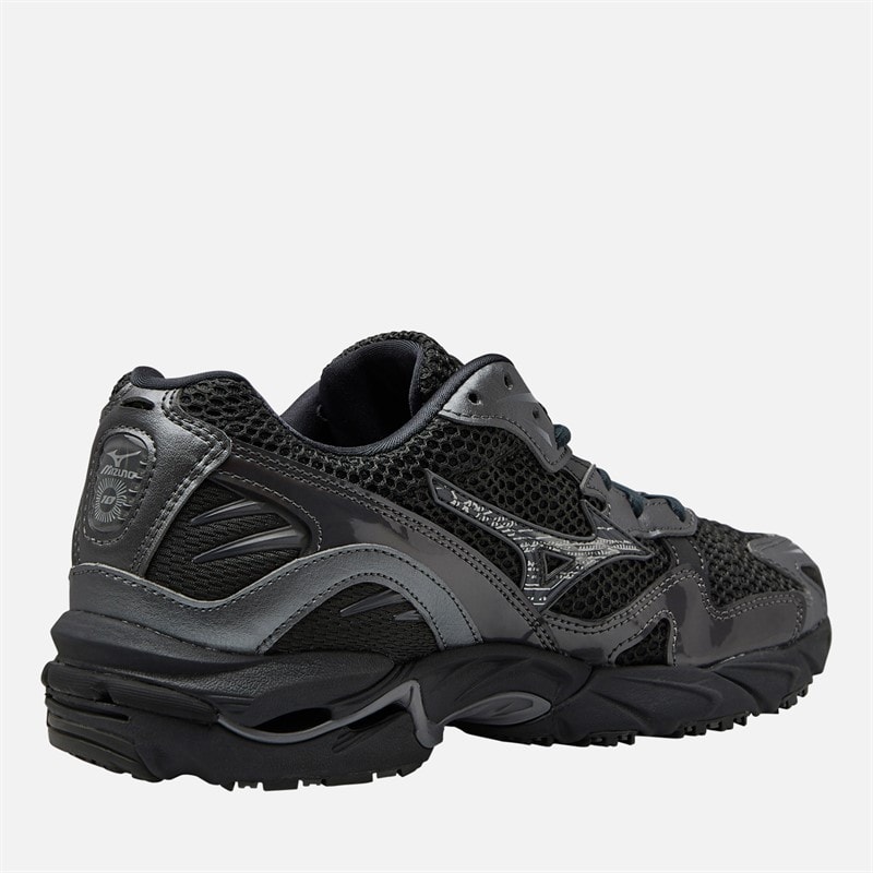 Mizuno Wave Rider 10 Sneakers Black Sand/Black Sand/Metallic Gray - Afbeelding 5