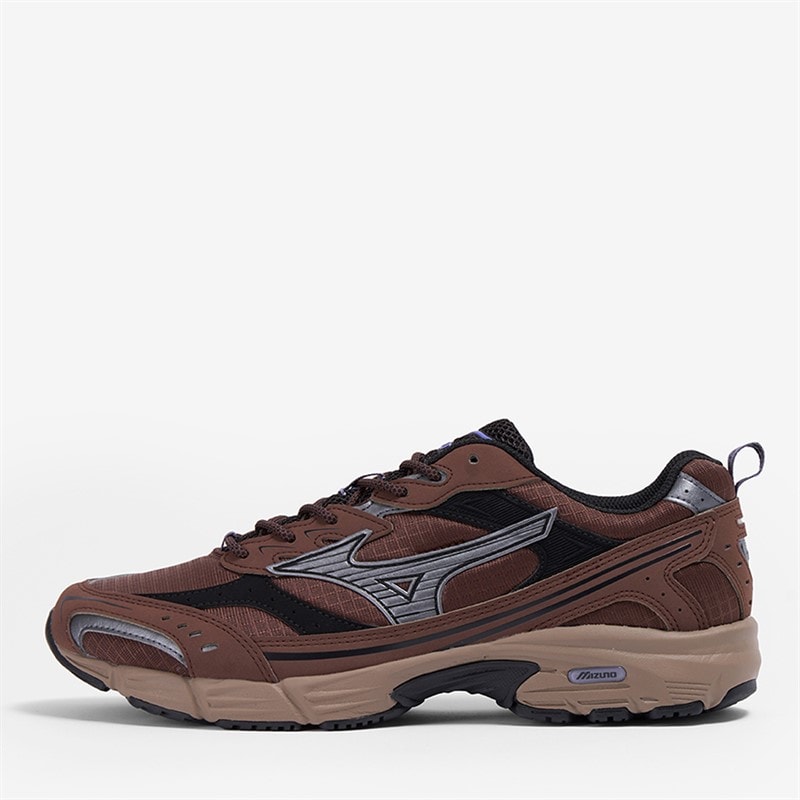 Mizuno MXR Trainers Chicory Coffee/Silver/Zwart - Afbeelding 1