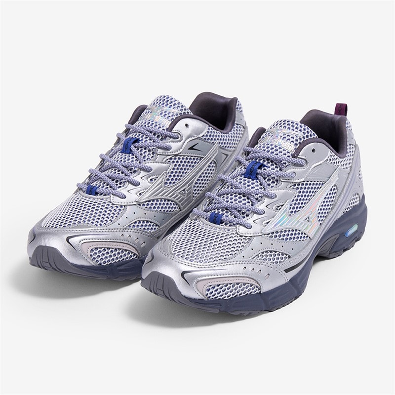 Mizuno Heren MXR Space Pack Sneakers Silver/Silver/Nimbus Cloud - Afbeelding 4