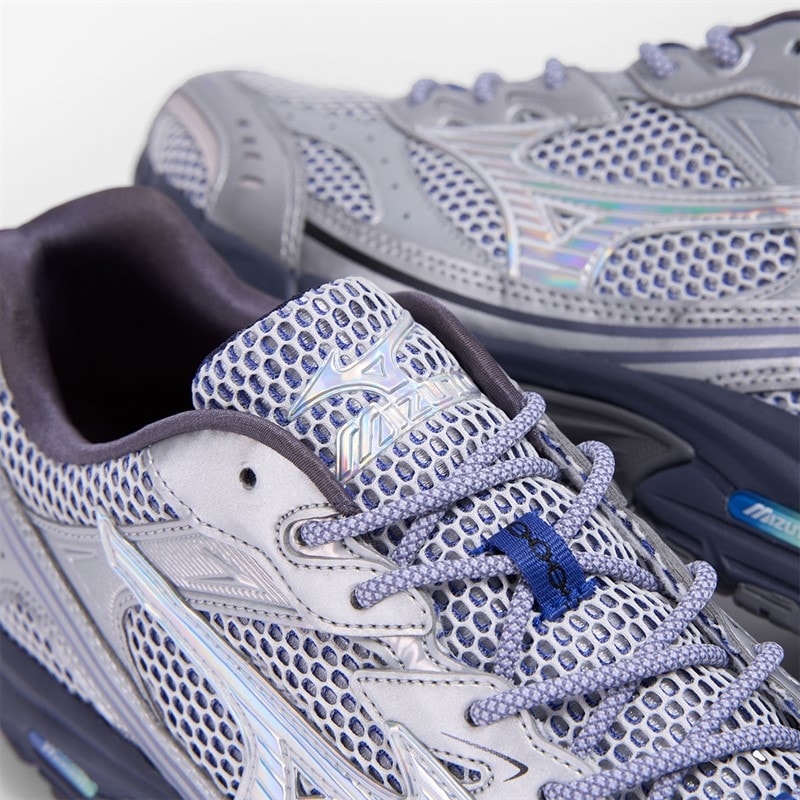 Mizuno Heren MXR Space Pack Sneakers Silver/Silver/Nimbus Cloud - Afbeelding 5