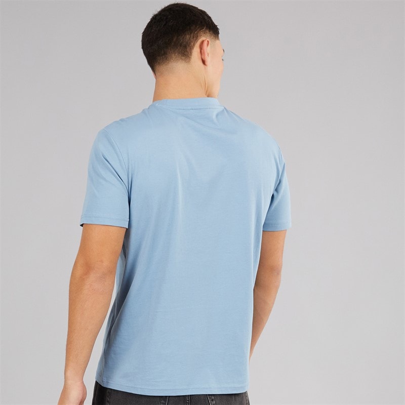 Napapijri T-shirt Sory Homme Logo Faded Denim - Image 2