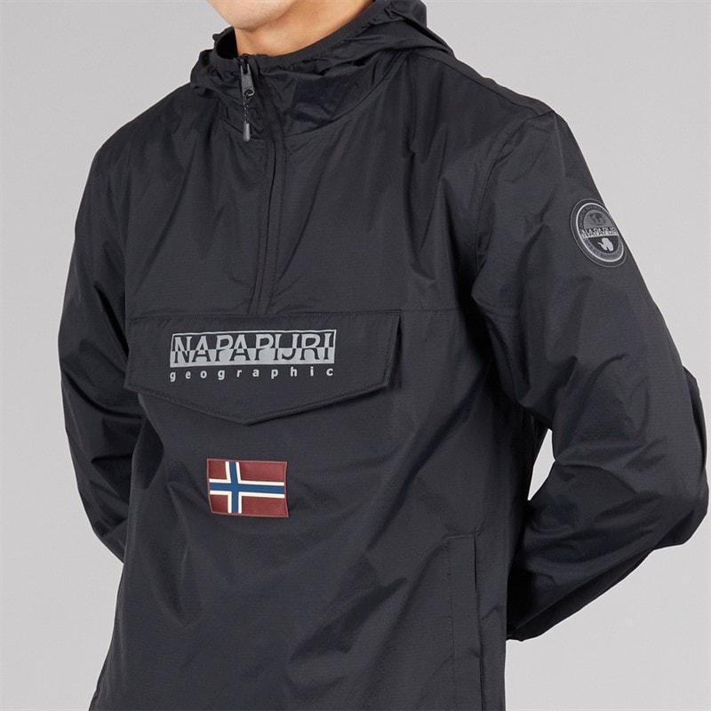 Napapijri Heren Arper Lite Anorak Zwart - Afbeelding 3