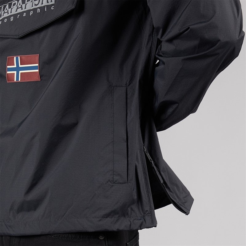 Napapijri Heren Arper Lite Anorak Zwart - Afbeelding 5