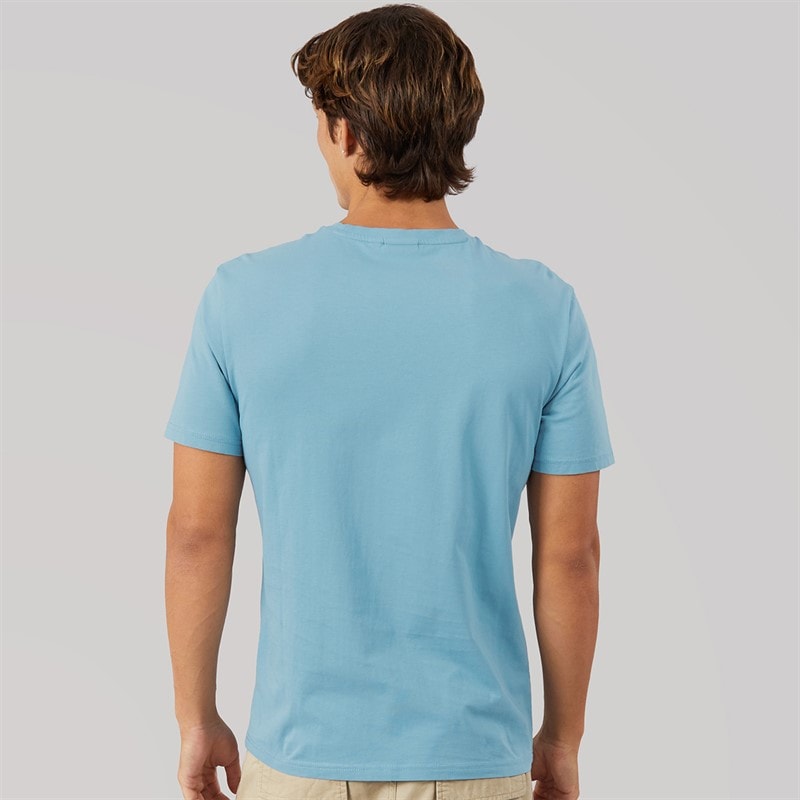 Napapijri T-shirt Salis Homme Faded Denim - Image 2