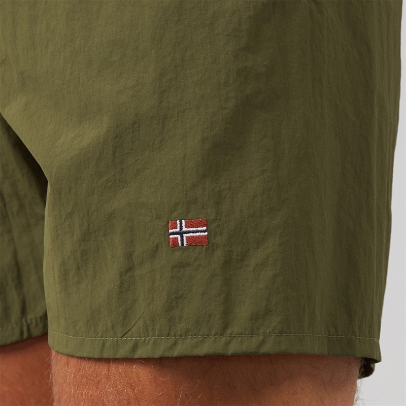 Napapijri Shorts de bain Haldane Homme Dark Olive - Image 3