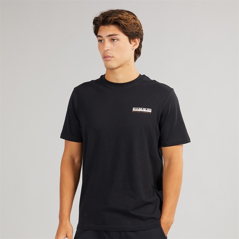 Napapijri Rorvik T-shirt dla niego kolor Black Beauty – zdjęcie  2