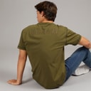 Napapijri Heren Umbra T-shirt Dark Olive